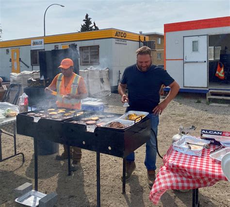 ALSA's BBQ Lunch - 17th & 37th Main Street - ALSA Road Construction