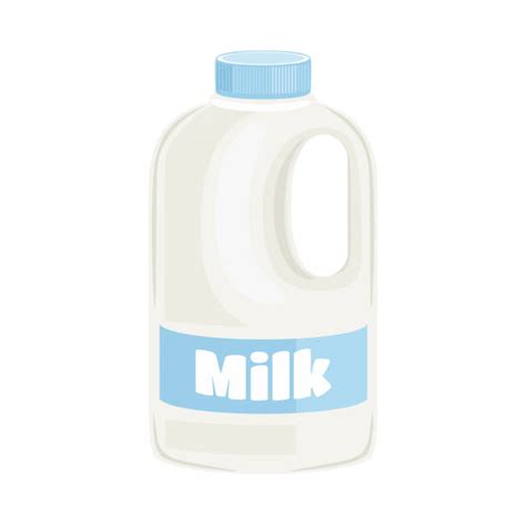 Gallon Jug Milk Cartoon Illustrations Royalty Free Vector Graphics