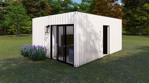 Shipping Container Home double 20ft Plans for DIY Builders - Etsy