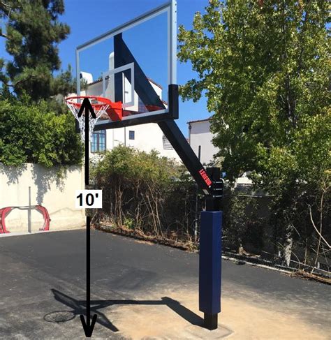 How to Measure Basketball Hoop Height - Half Court Sports