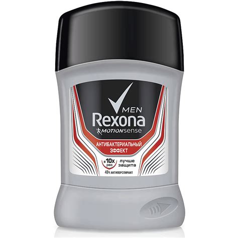 Дезодоранты мужские REXONA Антиперспирант карандаш Антибактериальный ...