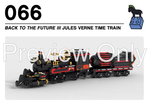 Back To The Future Jules Verne Time Train Ph