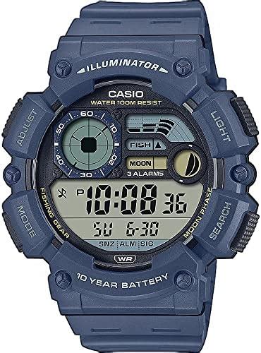 Casio Unisex Adults Digital Quartz Watch With Plastic Strap Ae Wh