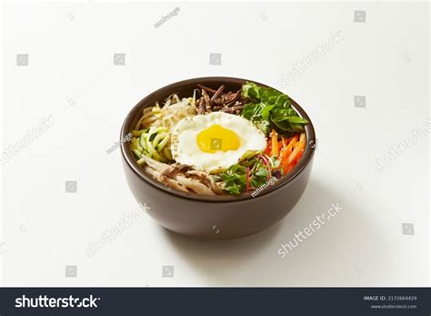 Bibimbap Korean Mixed Rice Vegetable Stock Photo 2172664429 | Shutterstock