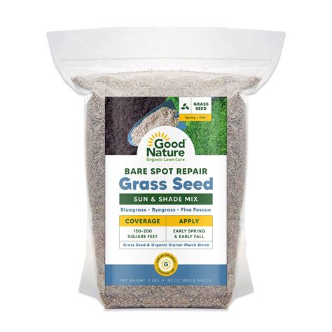 Bare Spot Repair Grass Seed | Good Nature Organic Supply