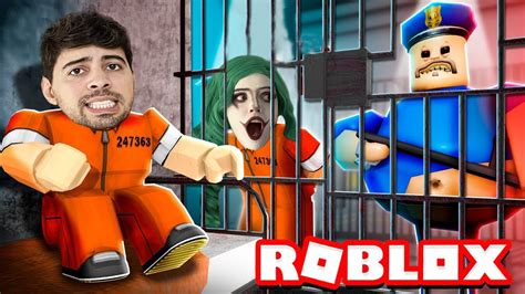 Roblox ESCAPAMOS DO POLICIAL MAIS DOIDÃO DE TODOS Barry s Prison