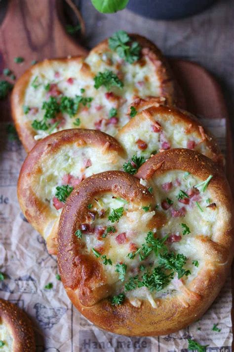 Flammkuchen Brezeln