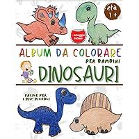 Amazon It Dinosauri Libro Da Colorare Album Da Colorare Di