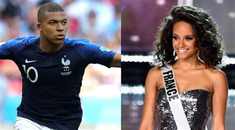 Kylian Mbappe and Alicia Aylies