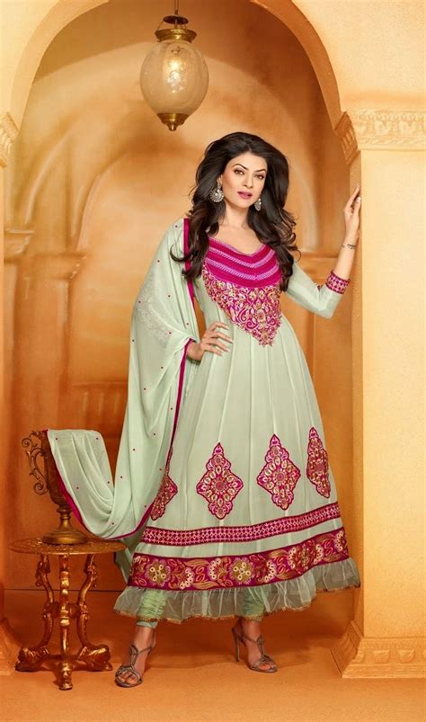 Sushmita Sen Anarkali Churidar Salwar Kameez Online