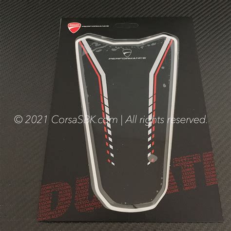 Ducati Performance Diavel 1260 1260S Tank Protector Tankpad 97480201A