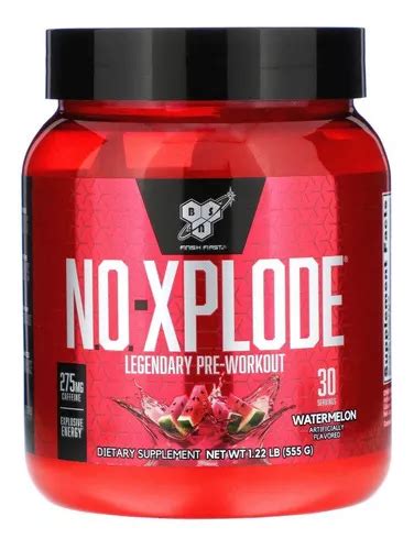 Pre Entreno Bsn No Xplode 30 Servicios Sabor Sandía MercadoLibre