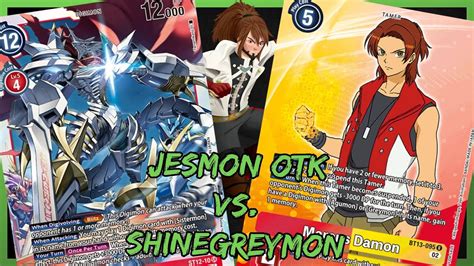 Jesmon OTK Jamie Vs ShineGreymon Billy Digimon TCG Locals BT14