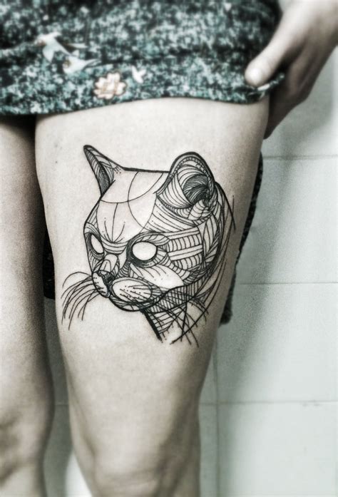 Tatuajes De Gatos Que Todo Amante De Los Felinos Amar