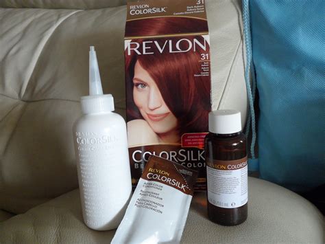 Hair Colour My Virgin Hair Dye Review Revlon Colorsilk Dark Auburn