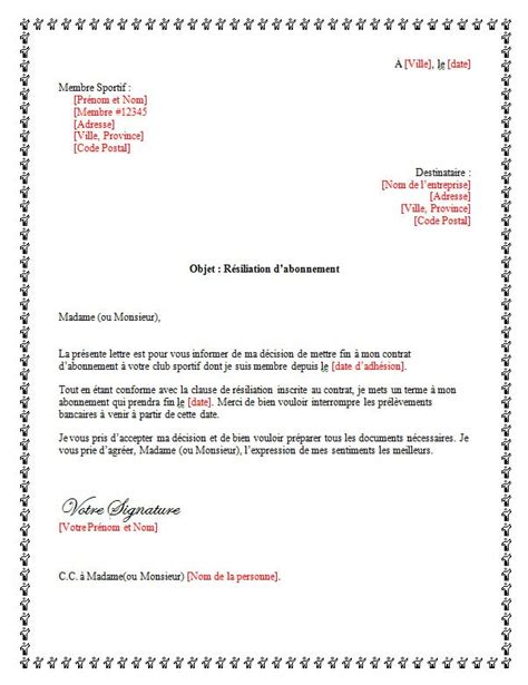 Lettre De D Mission D Un Membre Du Bureau D Une Association Partagez