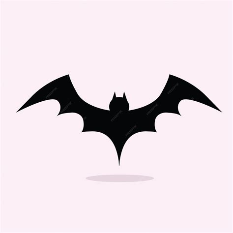 Premium Vector | Bat cartoon vector bat silhouette cartoon vector