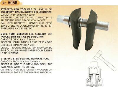 Outil Buzzetti Pour Enlever Les Anneaux Des Roulements Partir De