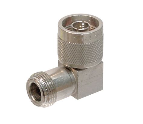 Ug D U S In Series Adapter Right Angle Type N Male To Female Square