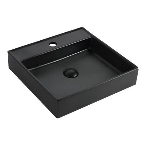 Maddison Vessel Matt Black Above Counter Basins Bathroom Basins Perth