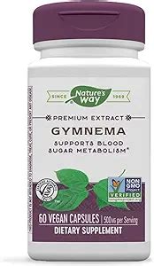 Nature S Way Gymnema Capsules Mg Per Serving Count Walmart