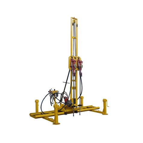 Double Hammers Pneumatic Mobile Rock Drill For Rock Drilling And