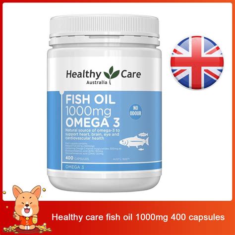 Exp Healthy Care Fish Oil Mg Omega Capsules Shopee