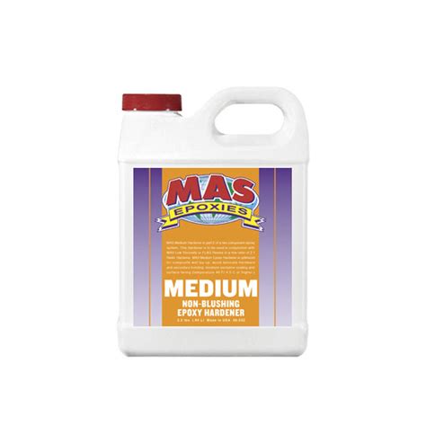 Mas Epoxies Medium Hardener Quart Camping World