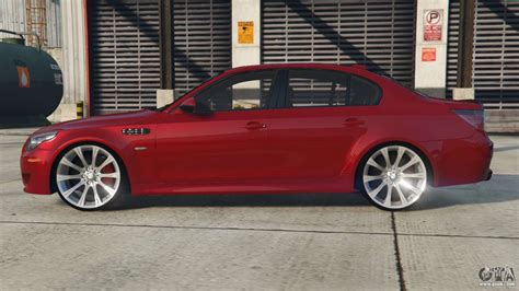 BMW M5 E60 Ruby Red Replace For GTA 5