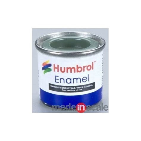 Pintura Humbrol 86 Light Olive Matt Verde Oliva Claro Mate