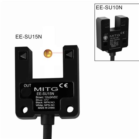 U Shaped Slot Photoelectric Switch EE SU10 N SU10N SU15N Induction