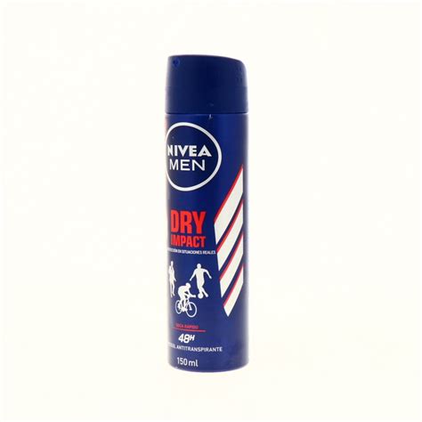 Desodorante Nivea Spray Hombre Impacto Seco 150 Ml