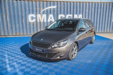 Prelungire Bara Fata Splitere Lip V Peugeot Mk Facelift Pe