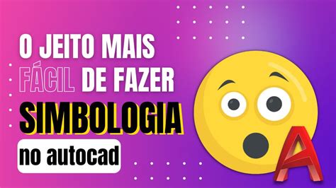 Como Fazer Simbologias E Indica Es No Autocad Youtube