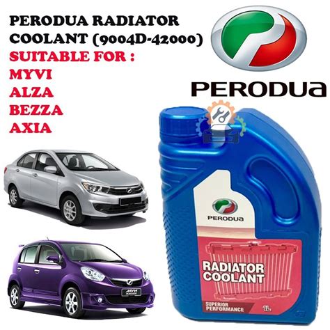 Perodua Radiator Coolant 9004D 42000 Myvi Alza Axia Bezza Shopee