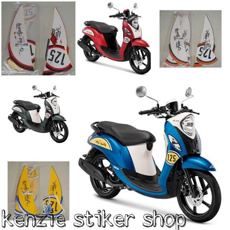 Jual Sticker Striping Lis Les Polet Body Mototr Yamaha Fino Sporty