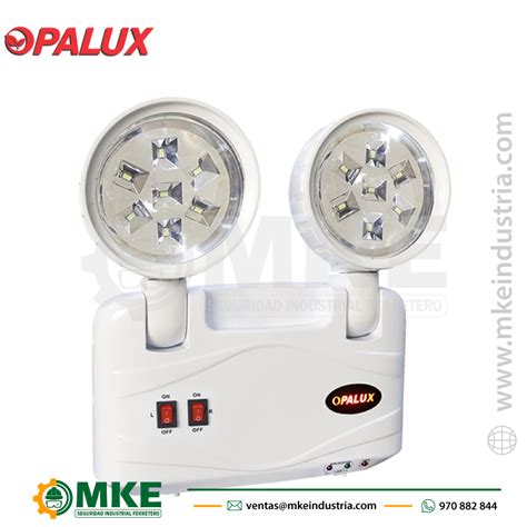 Luz De Emergencia Opalux 9101 De 8 Hrs MKE