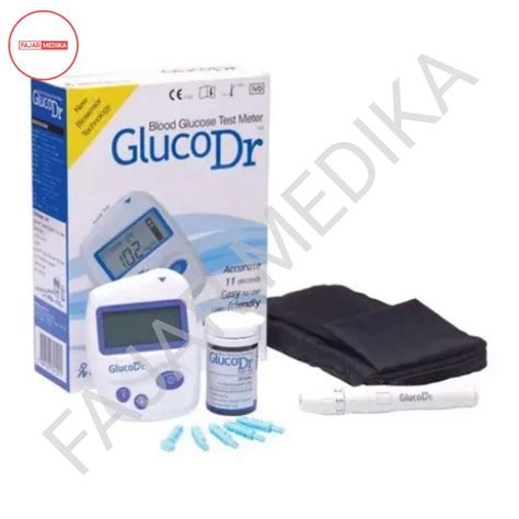 Jual Alat Cek Gula Darah Gluco Dr AGM 2100 BioSensor Set By Fajar