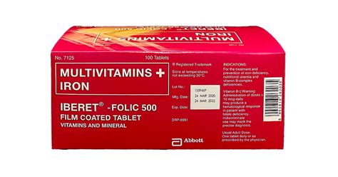 Mypharma Iberet Folic Tablet 20s