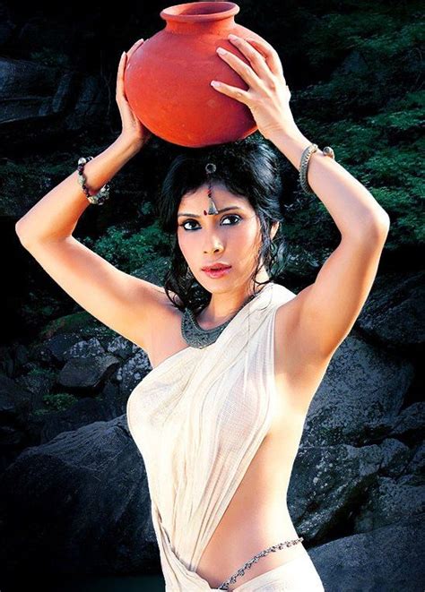 Hot Film Actress Gallery Nandana Sen Expose Navel Armpit And Back In Saree