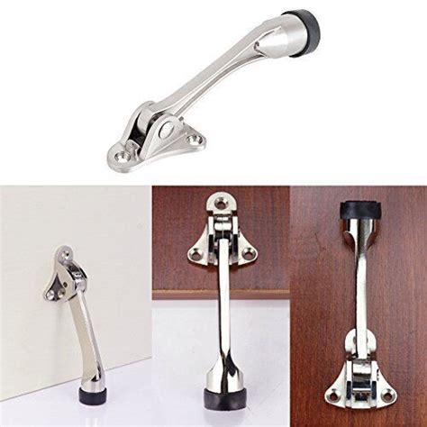 Door Stoppers 2 Packs Kickdown Heavy Duty Door Stop With Adjustable