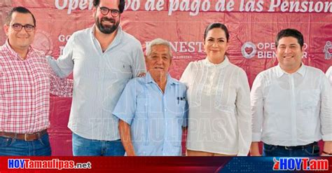 Hoy Tamaulipas Ariadna Montiel Supervisa Entrega De Tarjetas De