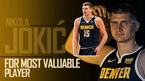 Can Nikola Jokic Win The 2021 Nba Mvp Award Youtube