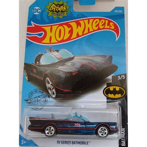 Hot Wheels Batmovel - Hot Wheels TV Series Batmobile Batmóvel 2019 | Shopee Brasil