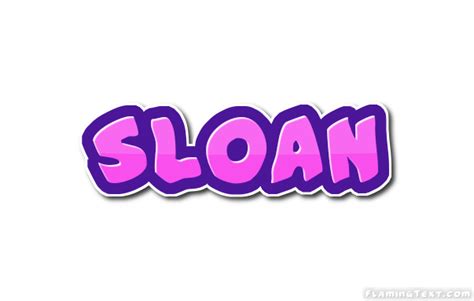 Sloan Logo | Free Name Design Tool from Flaming Text