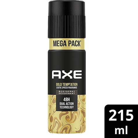 Axe Gold Temptation Long Lasting Deodorant Bodyspray Off