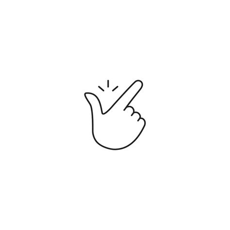 Finger Snap Icon Vector Images Depositphotos