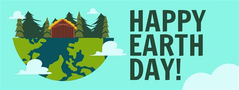 Free Earth Day Facebook Cover Banner Template Edit Online And Download