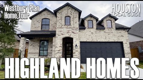 Westbury Floor Plan Highland Homes YouTube