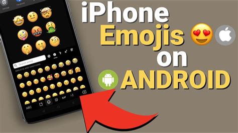 How To Get IPhone Emojis On Your ANDROID Phone NO ROOT YouTube